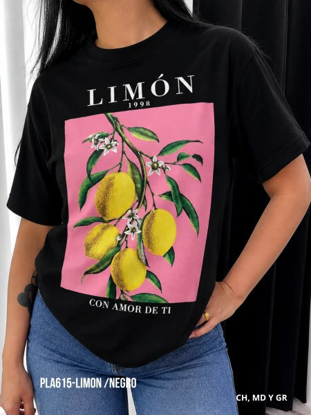PLA615-LIMON /NEGRO
