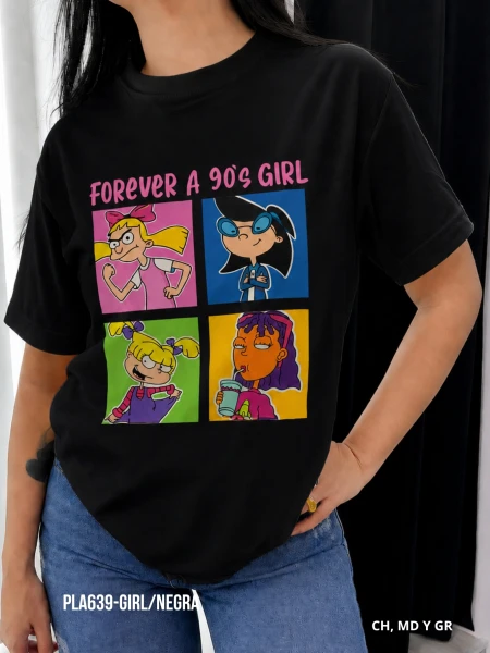 PLA639-GIRL/NEGRA
