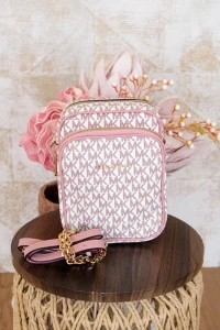 BOLSO-223 RUMINA/ROSA BEIGE