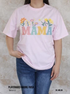 PLAYERA603-MADRE/ROSA